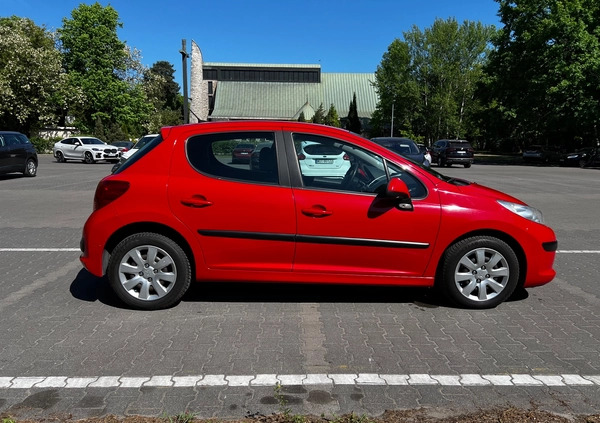 Peugeot 207 cena 10650 przebieg: 173000, rok produkcji 2007 z Warszawa małe 172